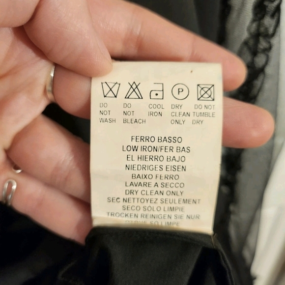 2000's RARE Vintage Jean Paul Gaultier La Sensualite Black Tulle Dress US 10-12 - Picture 8 of 8